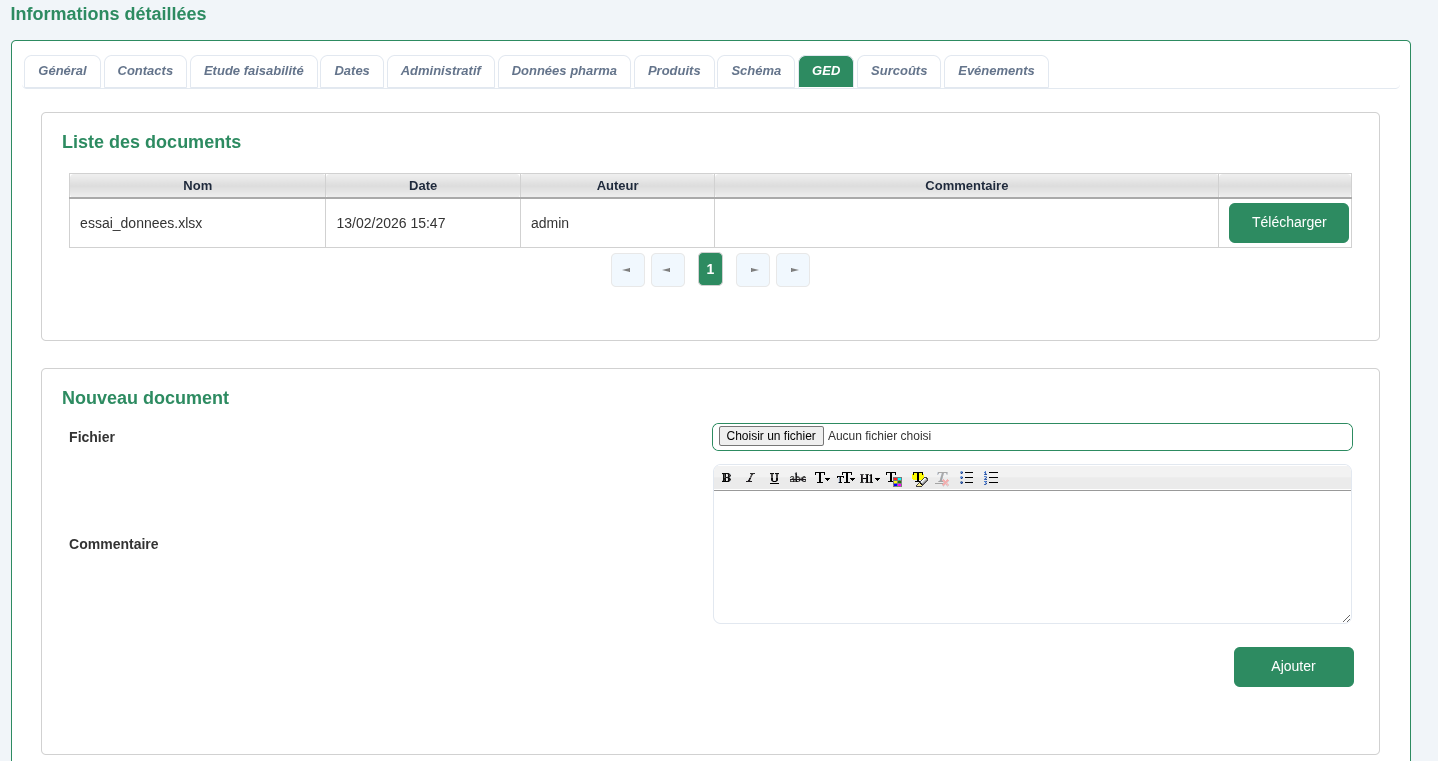 GED — Gestion documentaire